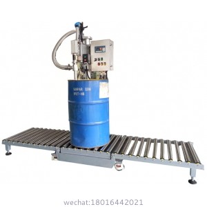 Drum filling machine