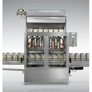 Auto Inline 6 Nozzles Volumetric Juices Filling Machine